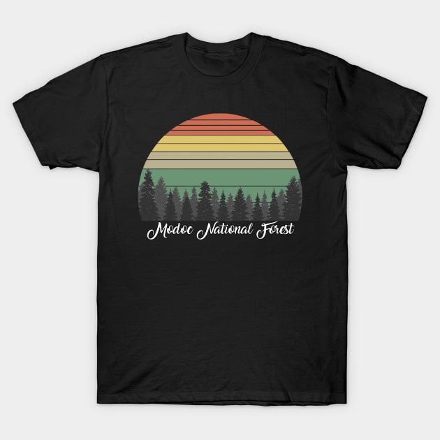 Modoc National Forest T-Shirt by Kerlem